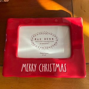Rae Dunn Christmas frame.
